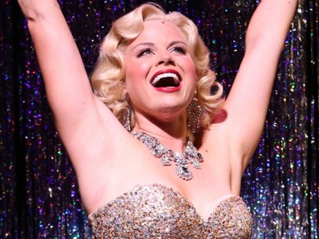 Megan Hilty in Encores! production of 'Gentlemen Prefer Blondes.' Photo by broadway.com