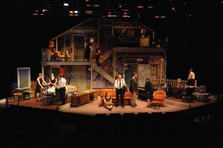 The set and cast of Everyman Theatre's 'August: Osage County.' Photo by Stan Barouh.