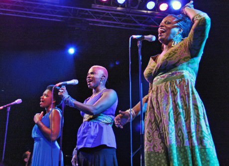 Dianne Reeves, Angelique Kidjo and Lizz Wright. 