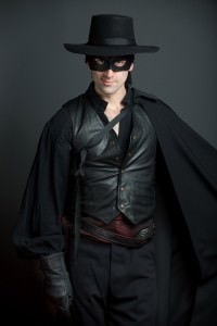 Danny Gavigan (Zorro). Photo by Andrew Propp.