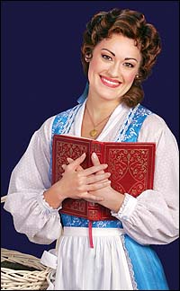 Ashley Brown as Belle in Disney’s 'Beauty and the Beast.' © 2005, Joan Marcus.