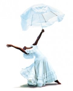 Alvin Ailey American Dance Theater's Renee Robinson in Alvin Ailey's 'Revelations.' Photo by Paul Kolnik.