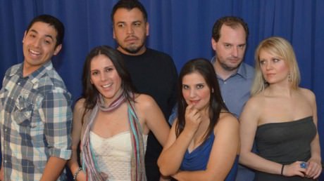 The cast of ''Sexo, Pudor y Lágrimas.' Photo by Mauricio Cuevas/WMAU Art Beat With Lauren Landau.