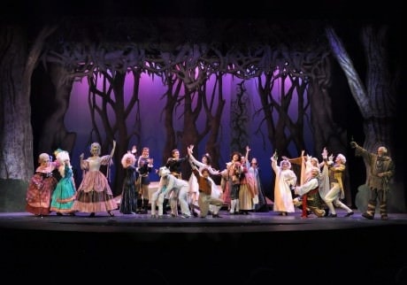 The cast of 'Into the Woods.' Photo courtesy of Shenandoah Conservatory.
