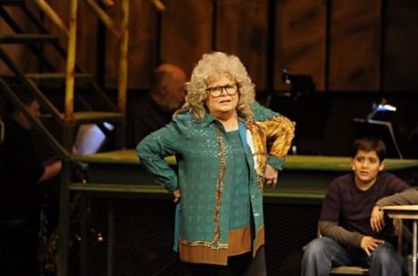 Sally Struthers (Jeanette) in 'The Full Monty.' Photo by Suzanne Carr-Rossi.