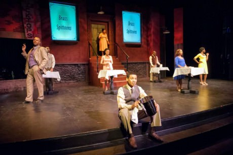 The cast of "I Too Sing America: The Life and Poetry of Langston Hughes." Photo by JD Knight.