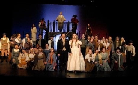 The cast of 'Les Miserables.' Photo courtesy of Our Lady of Good Counsel.