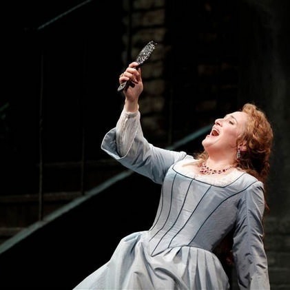 Patricia Racette (Manon Lescaut). Photo by Cory Weaver.