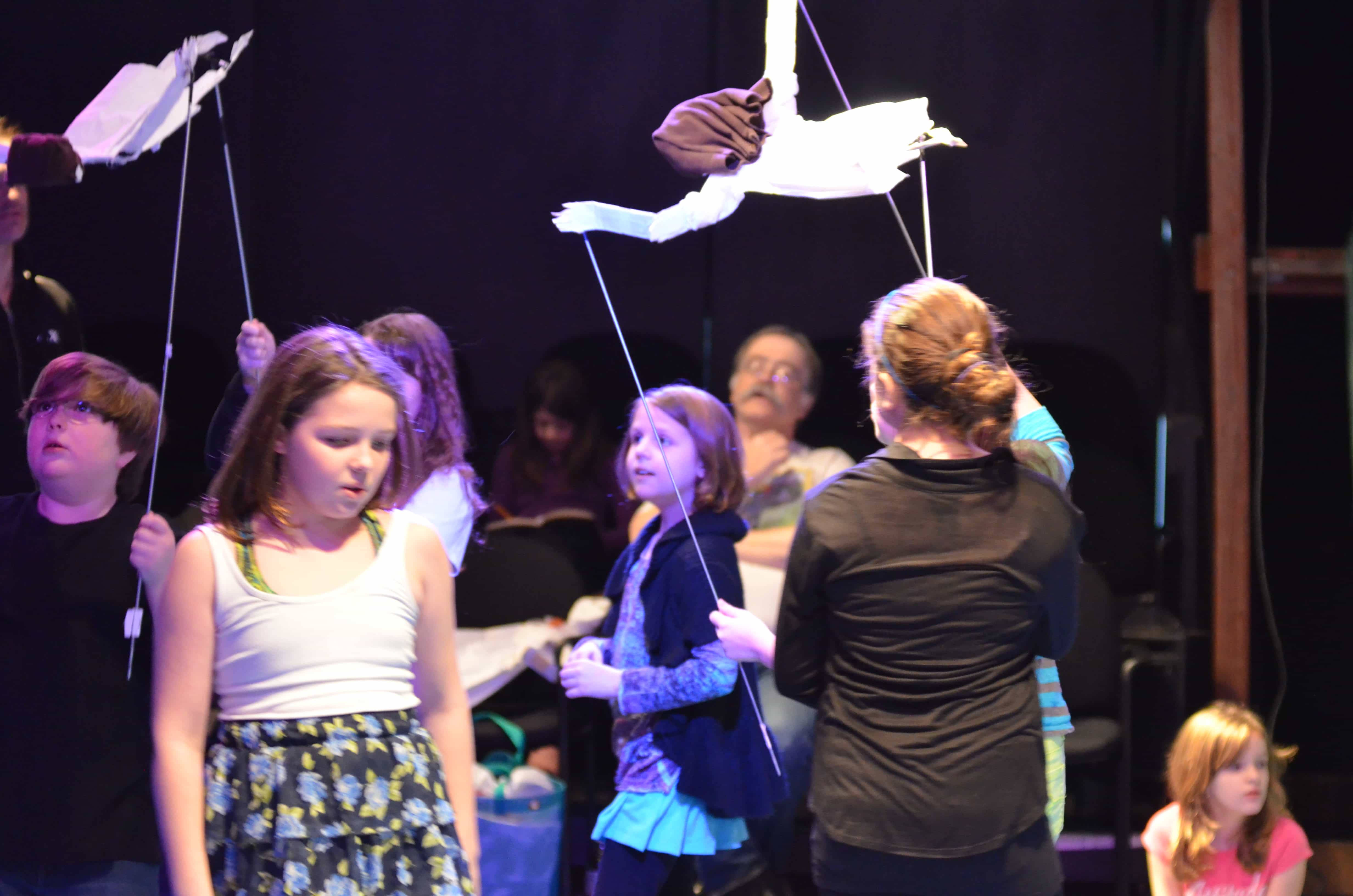 The young cast of 'Peter Pan and Wendy.' Photo courtesy of Falls Church News Press.
