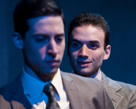 Alex Mandell (Richard Loeb) and Stephen Russell Murray (Nathan Leopold), right. Photo by Teresa Castracane.