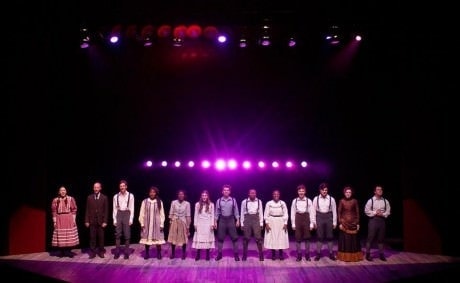 The cast of Towson University Theatre Department's 'Spring Awakening.' Photo courtesy of Towson University.