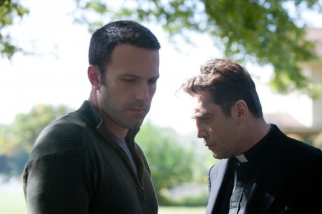 Ben Affleck as Neil and Javier Bardem as a local priest wrestle privately with spiritual failings in Terrence Malick's 'To the Wonder.' Photo courtesy of Magnolia Pictures.