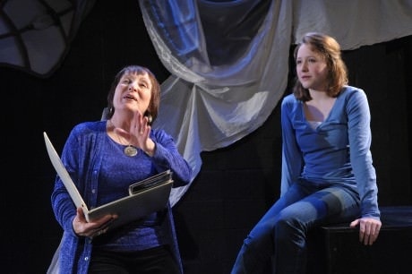 Dorothea (Ilona Dulaski) and Echo (Maya Brettell). Photo courtesy of Compass Rose Theater. 