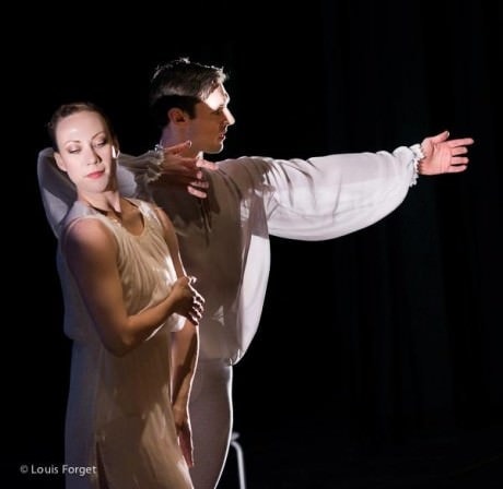 Dancers Elizabeth Coker and Benny Olk. Photo courtesy of Opera Lafayette. 