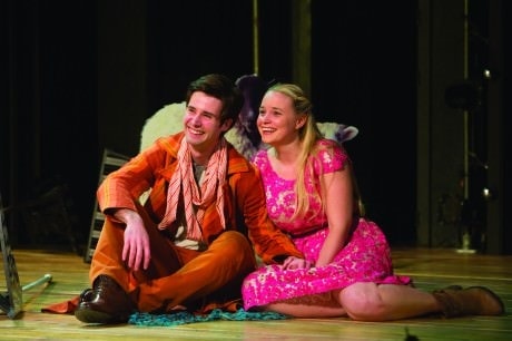 Todd Bartels (Florizel) and Heather Wood (Perdita). Photo by T. Charles Erickson.  