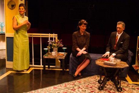 (l to r) Agnes (Cybele Pomeroy), Edna (Margaret Condon), and Harry (Dan Collins). Photo by Ken Stanek Photography. 