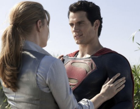 Henry Cavill and Amy Adams in 'Man of Steel.' Courtesy Warner Bros. Pictures.