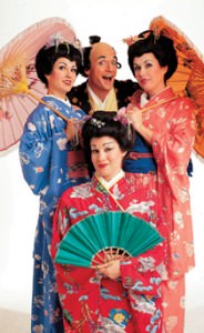 The cast of 'The Mikado' at Wolf Trap. Photo courtesy of Wolf Trap.