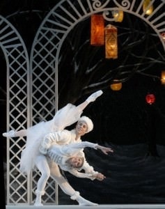 Sarasota Ballet's Danielle Brown and Ricardo Graziano in 'Les Patineurs.' Photo by Linda Spillers.