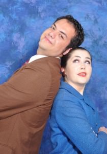 JohnPaul “JP” Sisneros (Hines) and Allie O’Donnell (Mabel). Photo courtesy of Montgomery College.