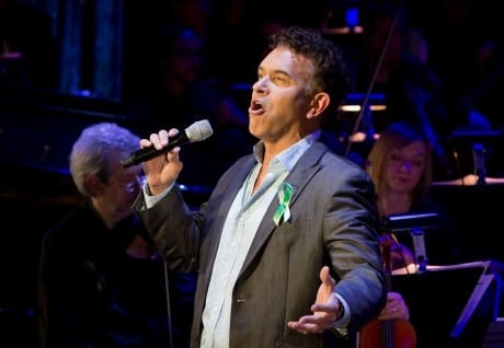 Brian Stokes Mitchell singing "The Impossible Dream." Photo by Brent Durken.
