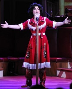 Jenny Lee Stern stars as Patsy Cline in the Infinity Theatre… (Photo courtesy Infinity…)