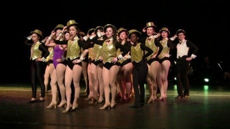 The cast of 'A Chorus Line.' Photo courtesy of Widlwood Summer Theatre.