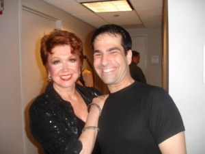 Donna McKechnie and Oleny Theatre Center's ' Chorus Line' Director and Choreographer Stephen Nachamie at ‘Six Degrees of Marvin Hamlisch.’