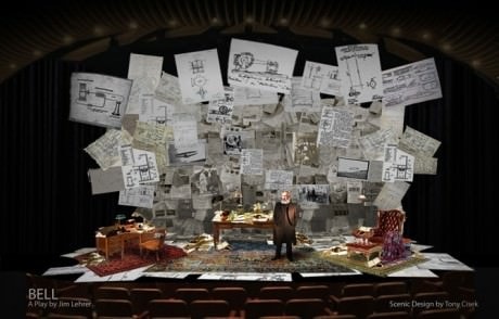 Tony Cisek’s set design for 'Belll.' Photo courtesy of National Geographic.