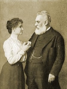 Alexander and Mabel Bell.