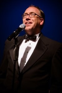 Harv Lester singing, "Some Enchanted Evening" from 'South Pacific.' Photo by Traci J. Brooks Studios.