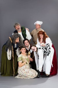 Cast members of 'Into the Woods.' Photo courtesy of Sterling Playmakers.