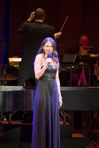 Sutton Foster at American Voices concert. Photo by Scott Suchman.