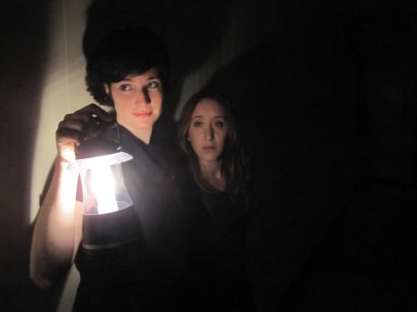 (l to r) Sophie (Rachel Lee Rash) and Else (Jacqueline Chenault). Photo by Alexander Scally.