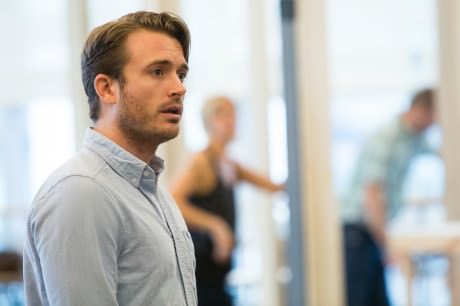 James Snyder in a rehearsal of 'If/Next.' Photo by Matthew Murphy.