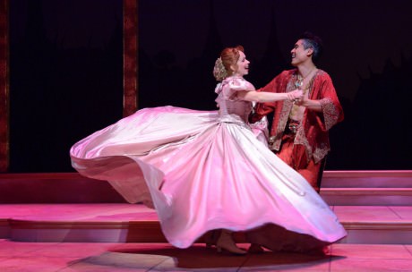 'Shall We Dance?' Paolo Montalban (The King) and Eileen Ward (Anna). 'Photo by  Stan Barouh.