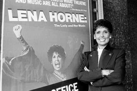 Lena Horne and Her 1981 one-woman show "Lena Horne: The Lady and Her Music" Photo by The Associated Press,