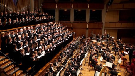 The Washington Chorus performs Benjamin Britten’s 'War Requiem” at The Kennedy Center. Photo by Margot Schulman  