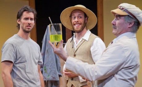 Christopher Herring (Patrick Stone), Ryan Tumulty (Vincent Van Gogh), and Lawrence Redmond (Dr. Gachet) Photo by C. Stanley Photography.