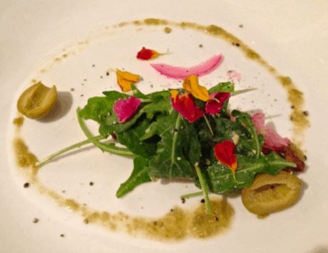 Olive salad at Cedar Restaurant.