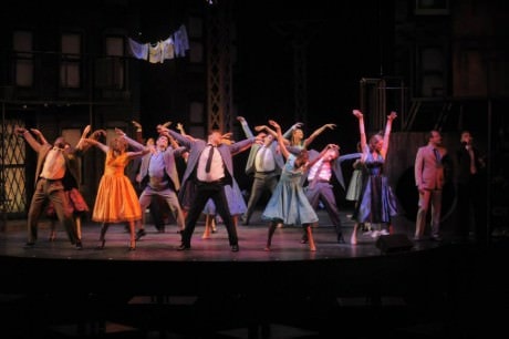 The cast of 'West Side Story.' Photo courtesy of Riverside Center Dinner Theater.