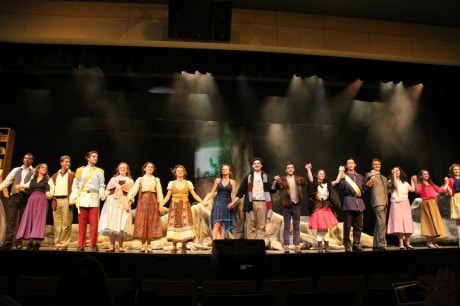The cast of 'Into the Woods.' Photo by Donna Hopkins.