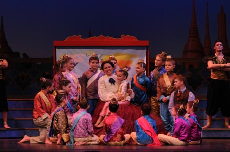 Jenna Pinchbeck (Anna) and The Children. Photo by Alan Lehman.
