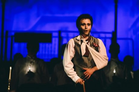 Henry Cyr (Marius). Photo by Kevin Gall.