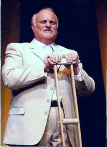 Ken as Big Daddy in "Cat on a Hot Tin Roof.'