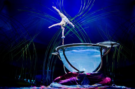 Waterbowl. Photo courtesy of Cirque du Soleil.