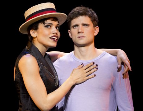 Ciara Renee (Leading Player) and Kyle Dean Massey (Pippin). Photo by Joan Marcus.