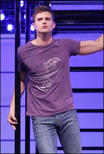 Kyle Dean Massey (Gabe) in 'Next to Normal.' Photo by Joan Marcus.