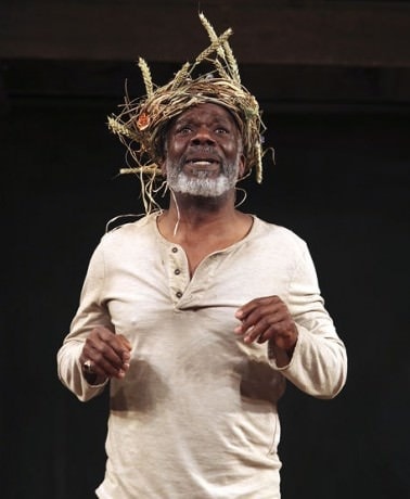 Joseph Marcell (King Lear). Photo by Ellie Kurttz.