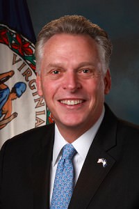 Governor Terry McAuliffe.